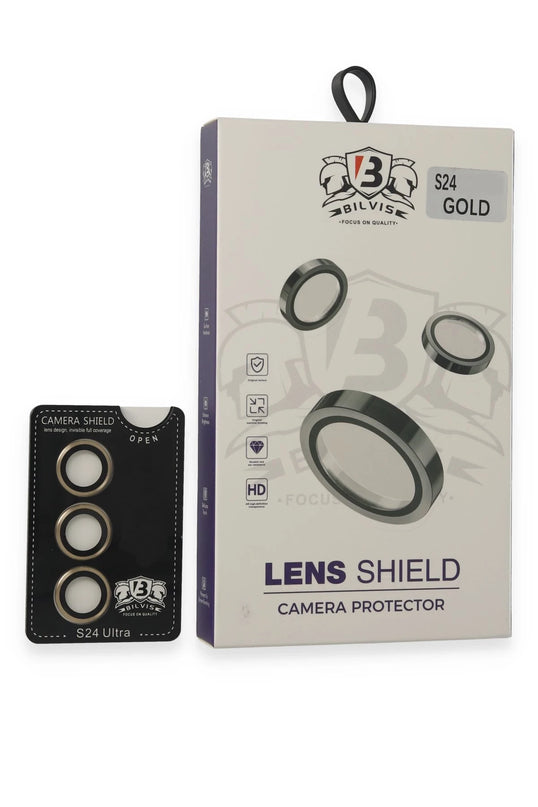 Samsung Galaxy S24 Bilvis Titan Kamera Lens - Gold