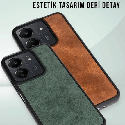 Samsung Galaxy S24 FE Aras Deri Kapak Kılıf - Siyah 3