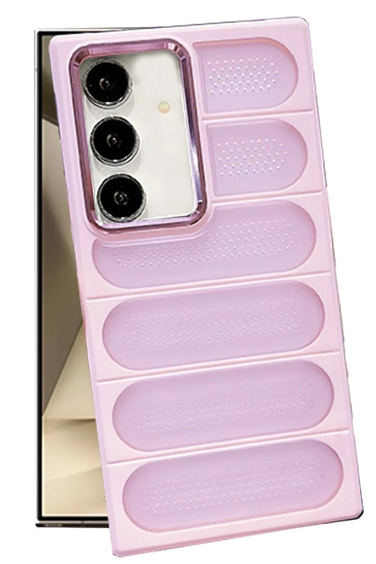 Samsung Galaxy S24 Airmax Silikon Kapak Kılıf - Pembe