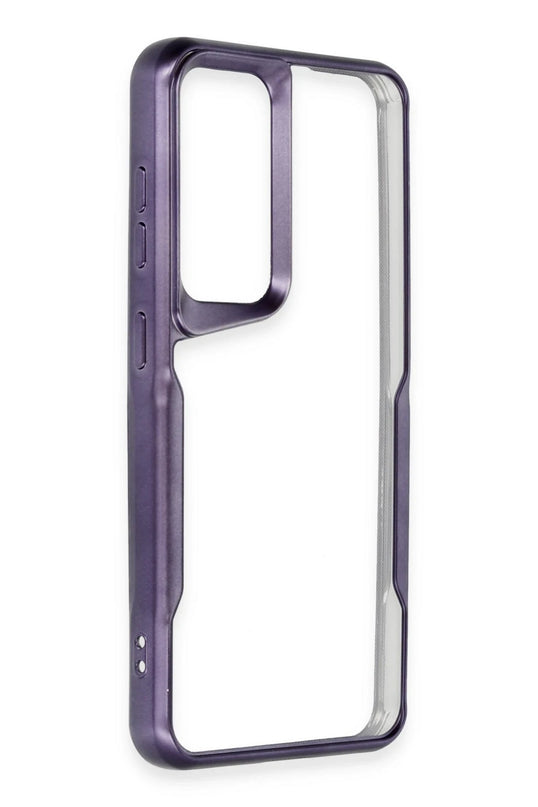 Samsung Galaxy S24 Boyi Silikon Kapak Kılıf - Derin Mor 2