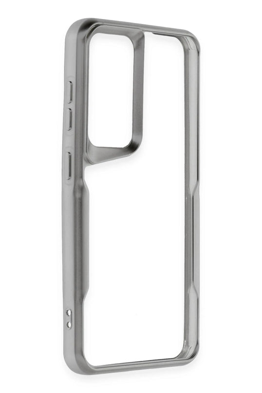 Samsung Galaxy S24 Boyi Silikon Kapak Kılıf - Gümüş 2