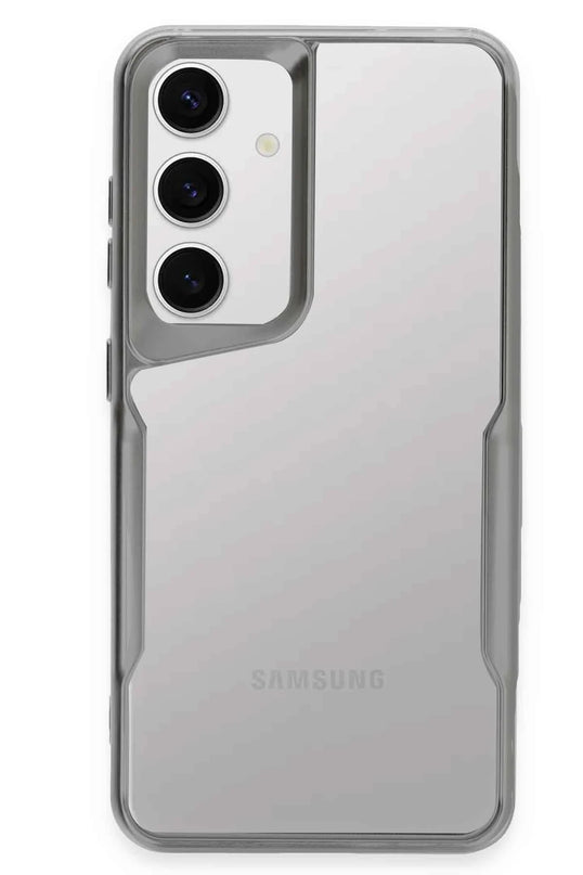 Samsung Galaxy S24 Boyi Silikon Kapak Kılıf - Gümüş