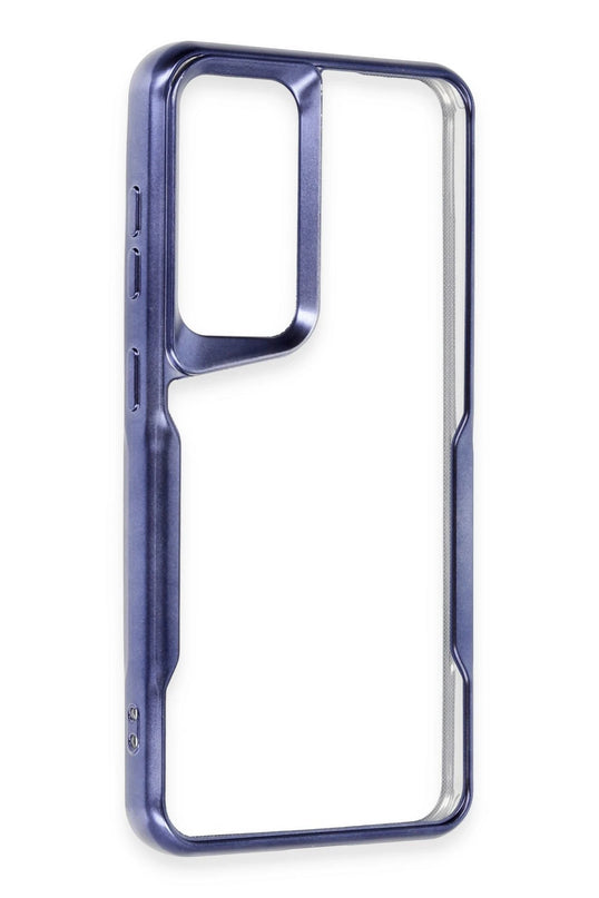 Samsung Galaxy S24 Boyi Silikon Kapak Kılıf - Lacivert 2