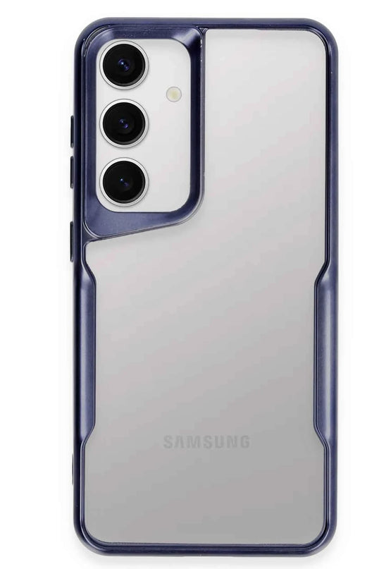 Samsung Galaxy S24 Boyi Silikon Kapak Kılıf - Lacivert