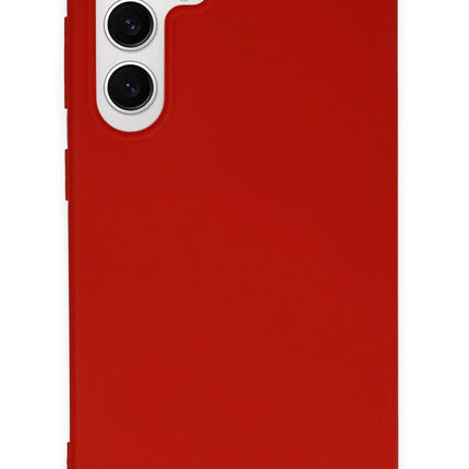 Samsung Galaxy S24 First Silikon Kılıf - Kırmızı 3