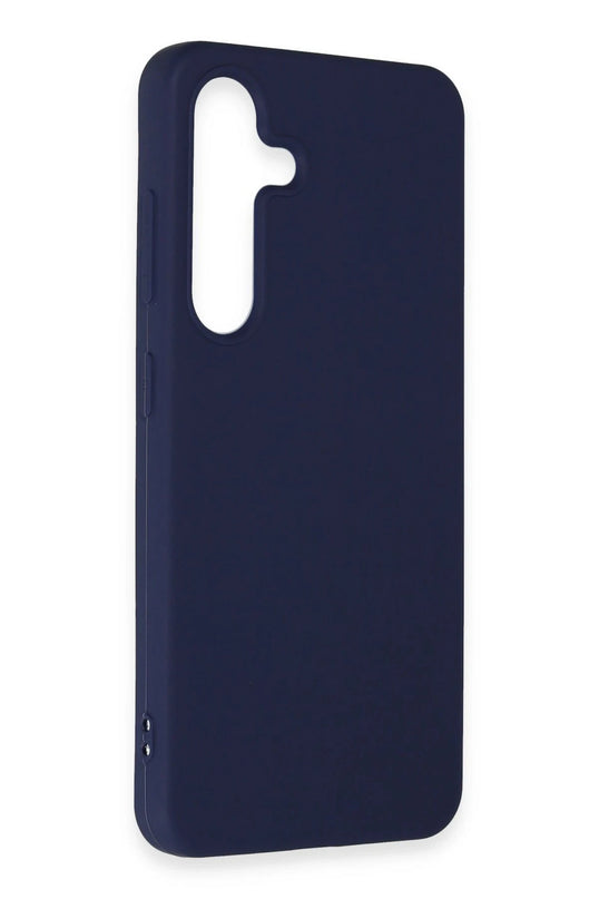 Samsung Galaxy S24 First Silikon Kılıf - Lacivert 3