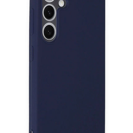 Samsung Galaxy S24 First Silikon Kılıf - Lacivert 2