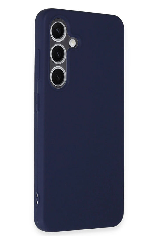 Samsung Galaxy S24 First Silikon Kılıf - Lacivert 2