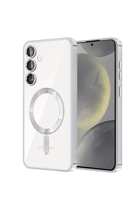 Samsung Galaxy S24 Kross Magneticsafe Kapak Kılıf - Titan Gri