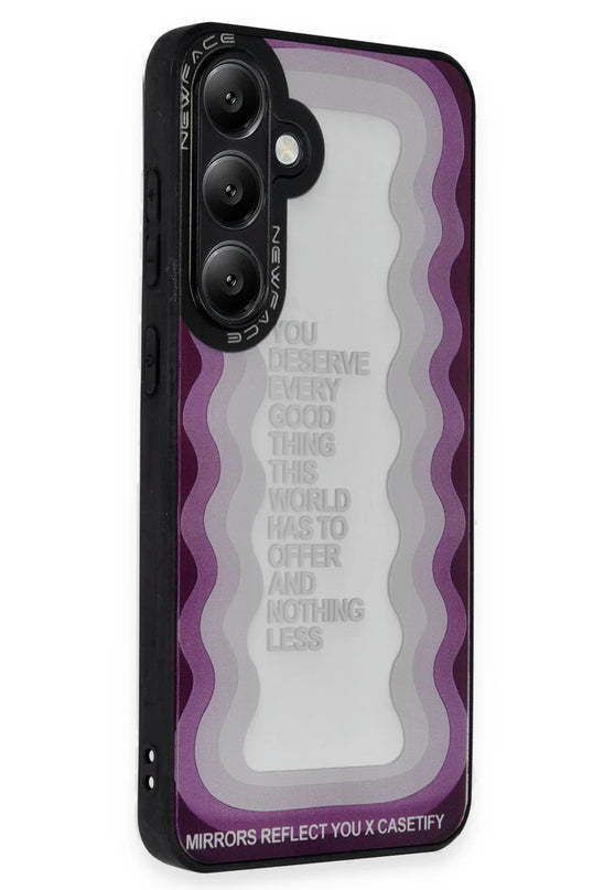 Samsung Galaxy S24 Mirror Desenli Kapak Kılıf - Desen 5