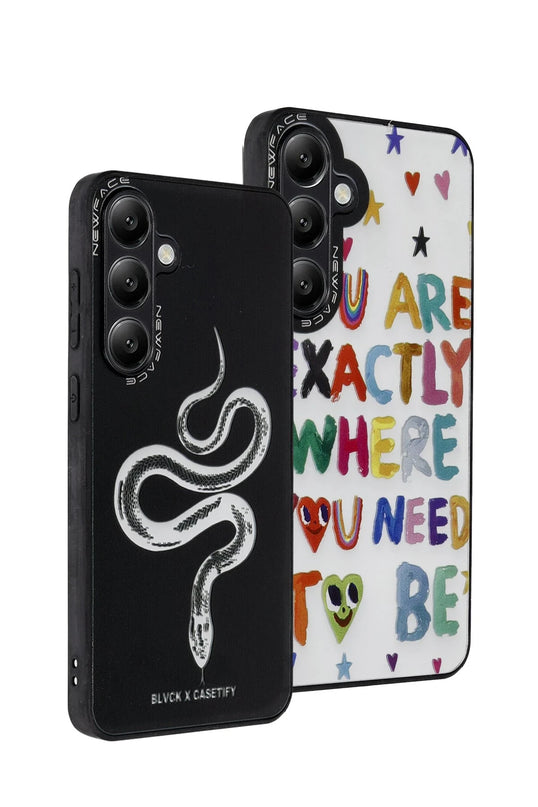 Samsung Galaxy S24 Mirror Desenli Kapak Kılıf - Desen 5 3