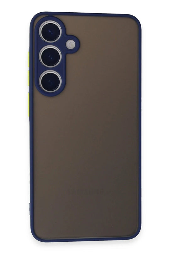 Samsung Galaxy S24 Montreal Silikon Kapak Kılıf - Lacivert