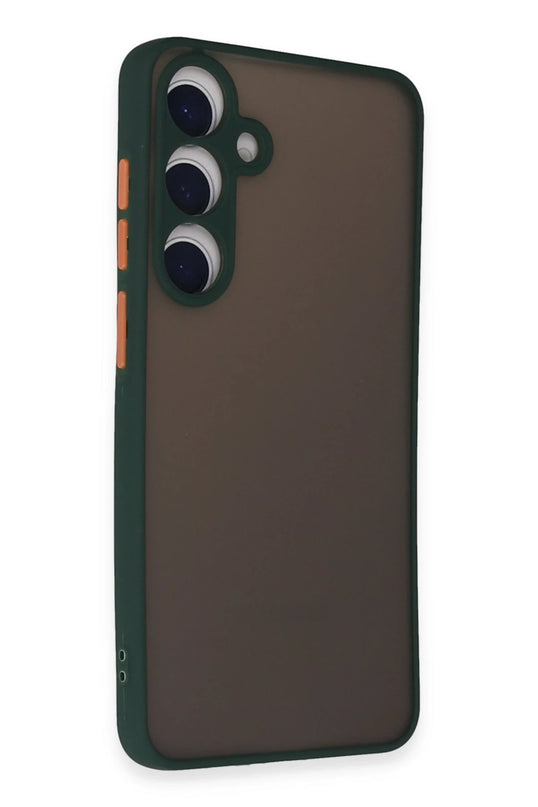Samsung Galaxy S24 Montreal Silikon Kapak Kılıf - Yeşil 2