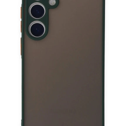 Samsung Galaxy S24 Montreal Silikon Kapak Kılıf - Yeşil