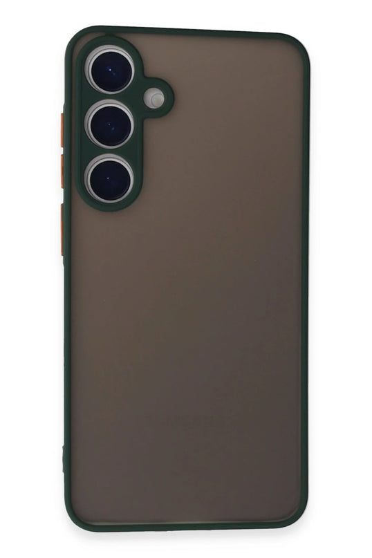 Samsung Galaxy S24 Montreal Silikon Kapak Kılıf - Yeşil