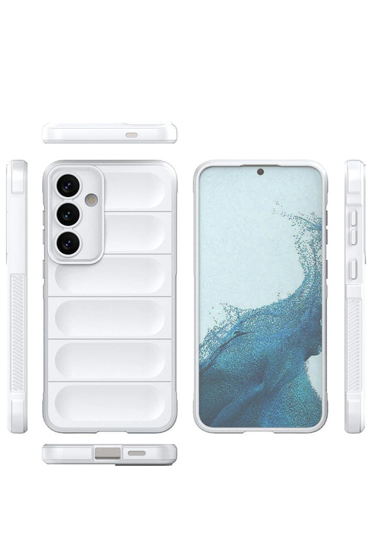 Samsung Galaxy S24 Optimum Silikon Kılıf - Krem 2