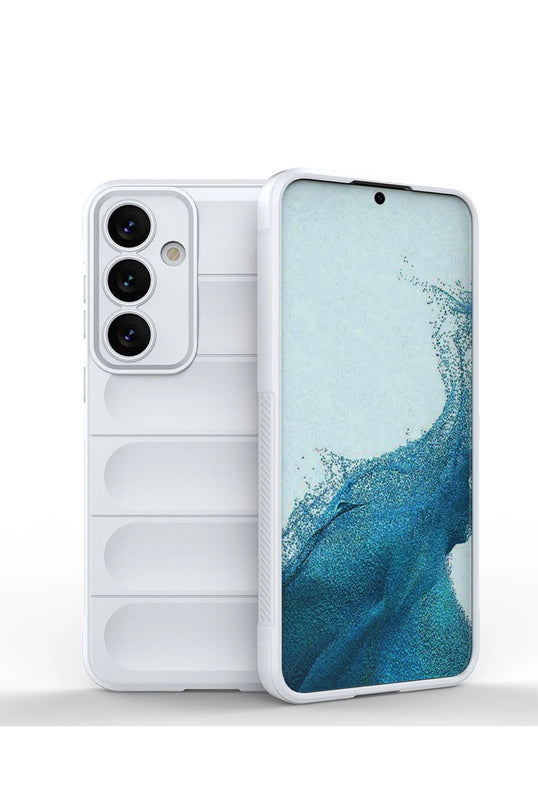 Samsung Galaxy S24 Optimum Silikon Kılıf - Krem