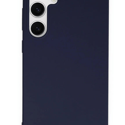 Samsung Galaxy S24 Plus First Silikon Kılıf - Lacivert 3