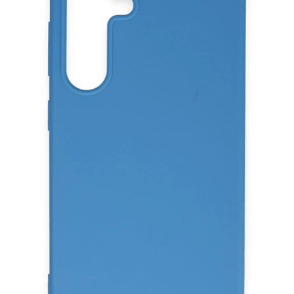 Samsung Galaxy S24 Plus First Silikon Kılıf - Mavi 2