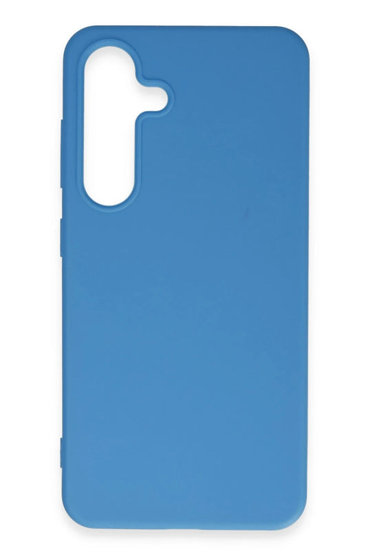 Samsung Galaxy S24 Plus First Silikon Kılıf - Mavi 2
