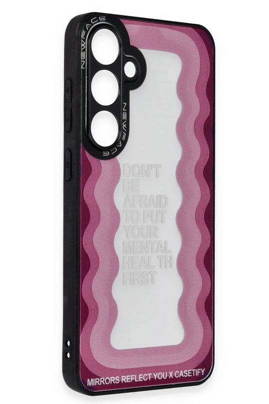 Samsung Galaxy S24 Plus Mirror Desenli Kapak Kılıf - Desen 11 2