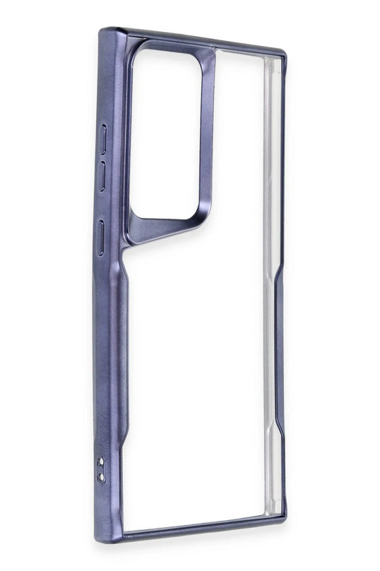 Samsung Galaxy S24 Ultra Boyi Silikon Kapak Kılıf - Lacivert 2