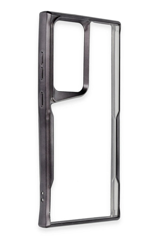 Samsung Galaxy S24 Ultra Boyi Silikon Kapak Kılıf - Siyah 2
