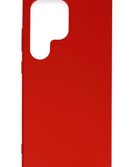 Samsung Galaxy S24 Ultra First Silikon Kılıf - Kırmızı 2