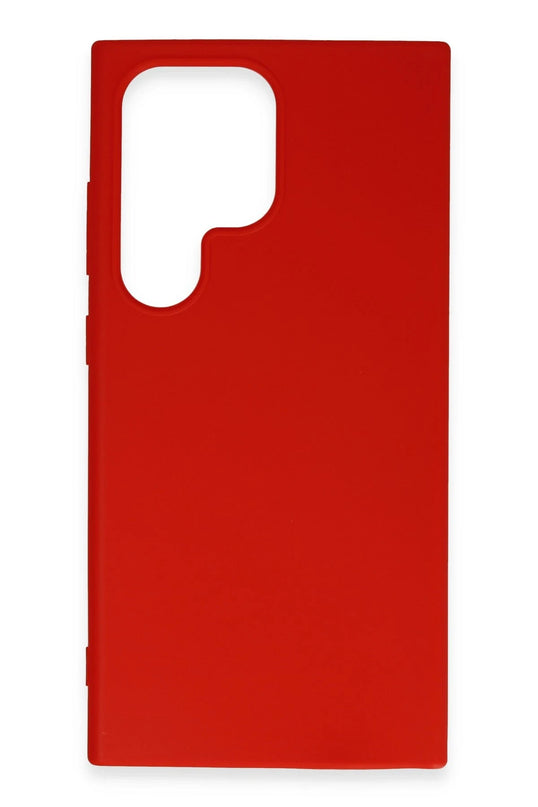 Samsung Galaxy S24 Ultra First Silikon Kılıf - Kırmızı 2