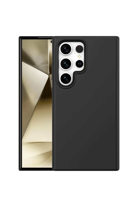 Samsung Galaxy S24 Ultra First Silikon Kılıf - Siyah