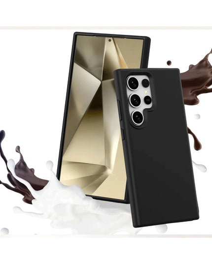 Samsung Galaxy S24 Ultra First Silikon Kılıf - Siyah 5