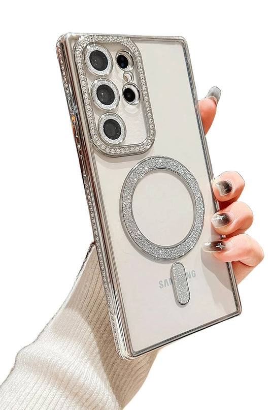 Samsung Galaxy S24 Ultra Joke Simli Magneticsafe Kılıf - Pembe 3