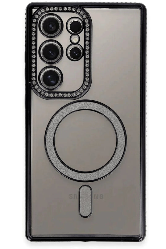 Samsung Galaxy S24 Ultra Joke Simli Magneticsafe Kılıf - Siyah 2