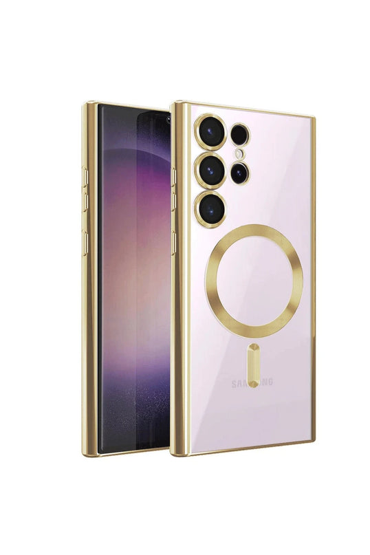 Samsung Galaxy S24 Ultra Kross Magneticsafe Kapak Kılıf - Gold