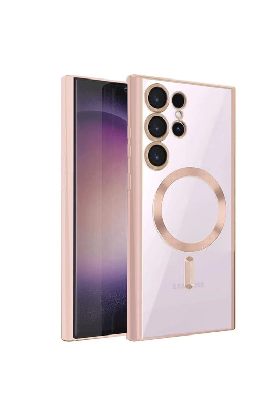 Samsung Galaxy S24 Ultra Kross Magneticsafe Kapak Kılıf - Rose
