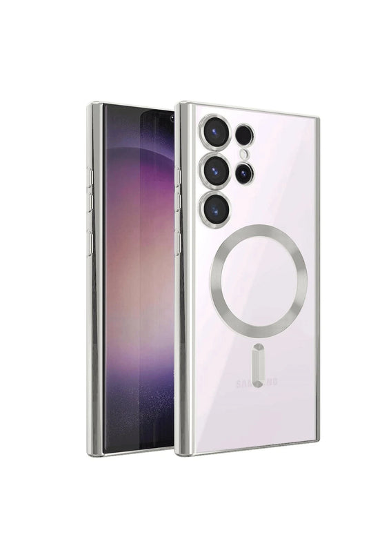 Samsung Galaxy S24 Ultra Kross Magneticsafe Kapak Kılıf - Titan Gri