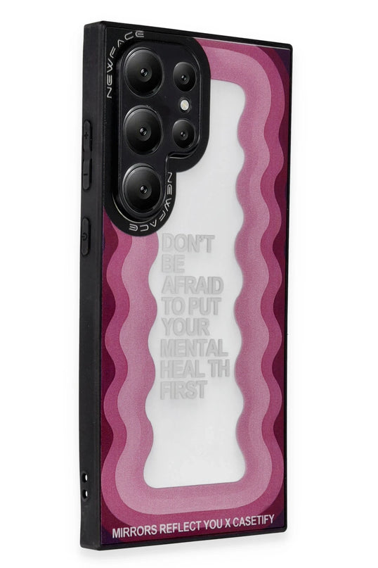 Samsung Galaxy S24 Ultra Mirror Desenli Kapak Kılıf - Desen 11