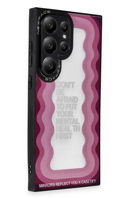 Samsung Galaxy S24 Ultra Mirror Desenli Kapak Kılıf - Desen 11