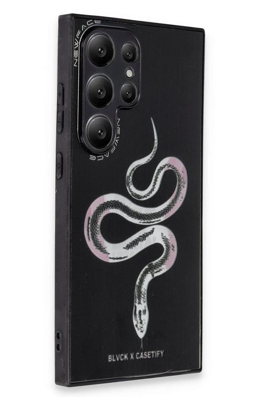 Samsung Galaxy S24 Ultra Mirror Desenli Kapak Kılıf - Desen 13