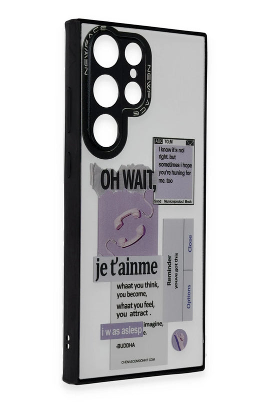 Samsung Galaxy S24 Ultra Mirror Desenli Kapak Kılıf - Desen 4 2