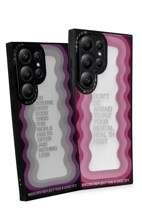 Samsung Galaxy S24 Ultra Mirror Desenli Kapak Kılıf - Desen 4 3