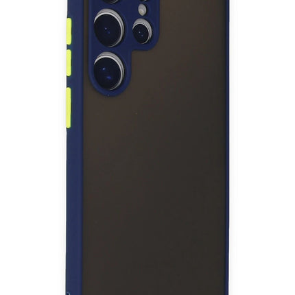 Samsung Galaxy S24 Ultra Montreal Silikon Kapak Kılıf - Lacivert 2