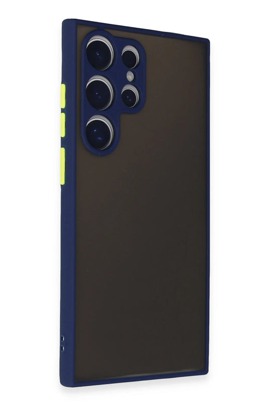 Samsung Galaxy S24 Ultra Montreal Silikon Kapak Kılıf - Lacivert 2
