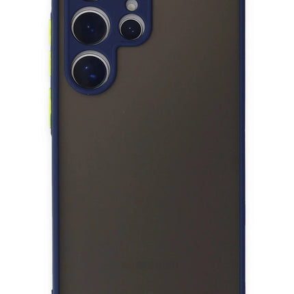 Samsung Galaxy S24 Ultra Montreal Silikon Kapak Kılıf - Lacivert