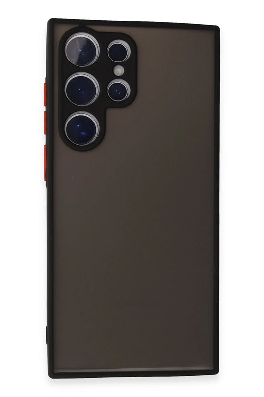 Samsung Galaxy S24 Ultra Montreal Silikon Kapak Kılıf - Siyah