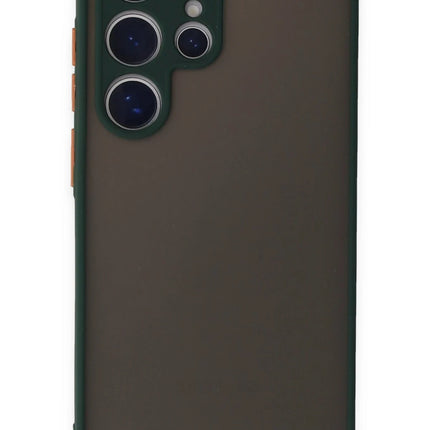 Samsung Galaxy S24 Ultra Montreal Silikon Kapak Kılıf - Yeşil