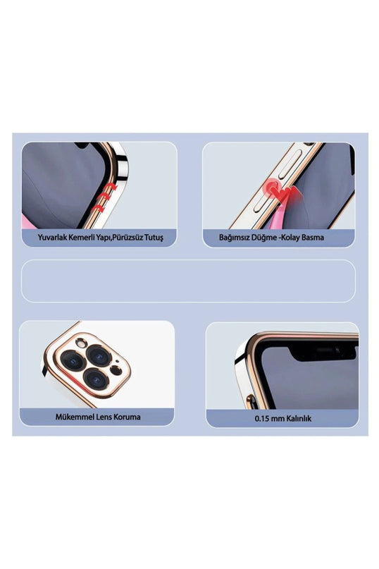 Samsung Galaxy S25 Volet Silikon Kılıf - Beyaz 3