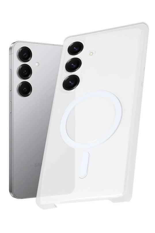 Samsung Galaxy S25 Plus PC Zara Magsafe Şeffaf Kılıf