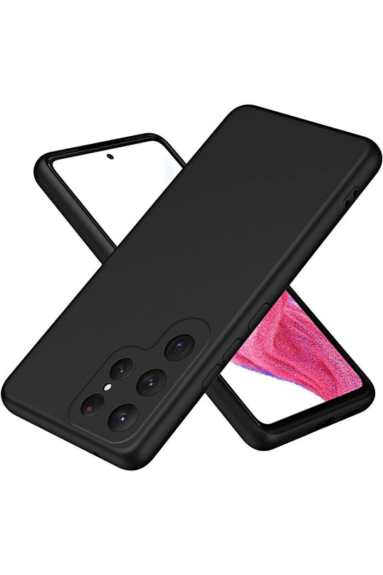 Samsung Galaxy S25 Ultra First Silikon Kılıf - Siyah