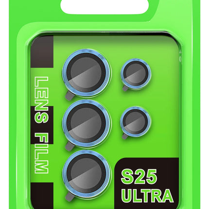 Samsung Galaxy S25 Ultra Raze Metal Kamera Lens - Mavi